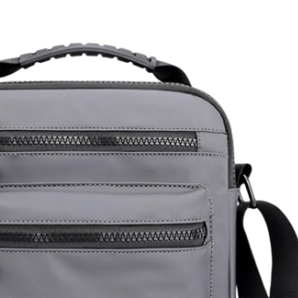 Men's Bag Shoulder Bags Gift for Family Friends Zipper Birthday Party Utility Cross Body Satchel