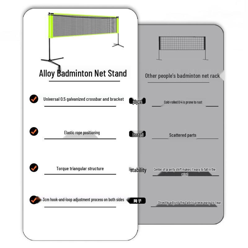 Datangyu Portable Folding Badminton Net Stand