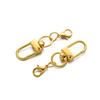 10Pcs/lot Colorful Key Chains Alloy Snap Lobster Clasp Hooks for DIY Key Chain Bag Pendants Fashion Jewelry Keychain Accessories