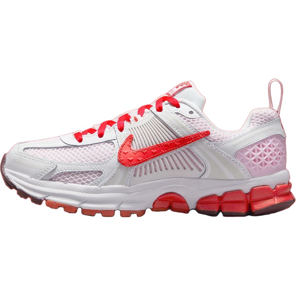 

Новые детские кроссовки Nike Air Zoom Vomero 5 с низким верхом, противоскользящие, износостойкие, для бега, белые/красные, для подростков HV5171-121 39