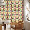 Baroque Damask Wallpaper Cream and Brown for Living Room and Bedroom 50x1000