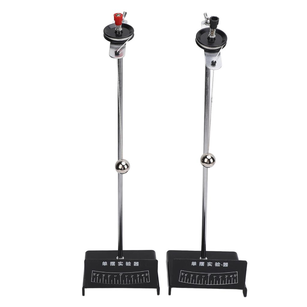 2 ST Enkel Gunga Fysik Experiment Utrustning Mekanisk Vibration Metall Pendelkula
