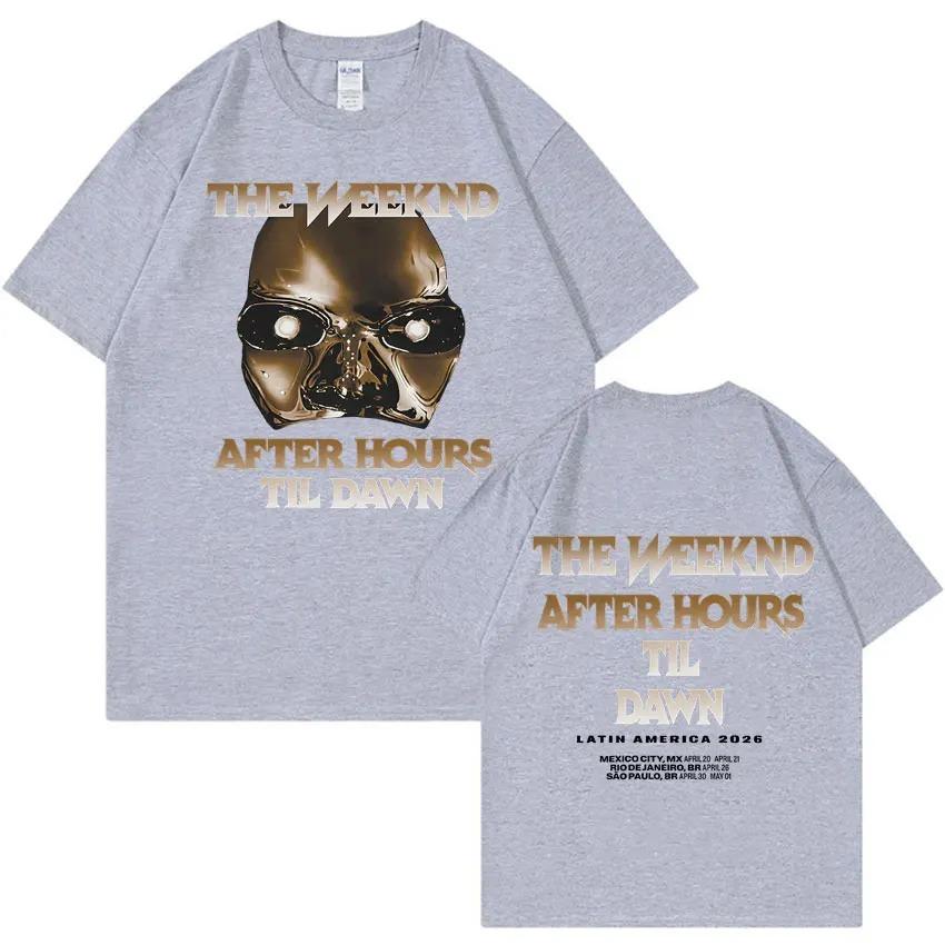 

Black Oversized The Weeknd After Hours Til Dawn Tour Merch Women And Men T-shirts XXXL