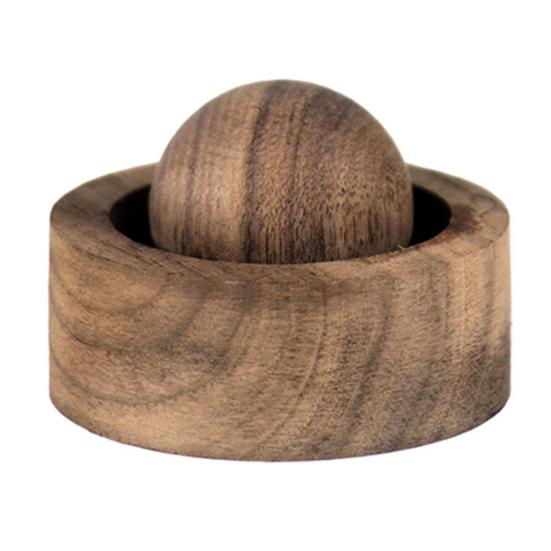 Wooden Essential Oil Diffuser Round Ball Aromatherapy Passive Diffuser for Home Office Bedroom Car Wardrobe Yoga Hall SPA