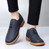 Fashion New Classic Dress Mens Flats for Wedding Men Oxfords Shoes Fashion Casual Footwear Men Genuine Leather for Male Walking Shoes