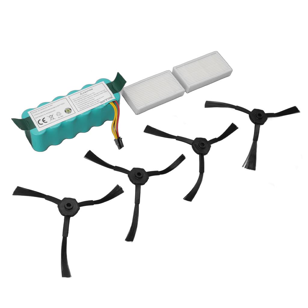 Sweeper NiMH Battery Side Brush and Filter 3500MAH Environmentally Friendly Sweeper Accessory for