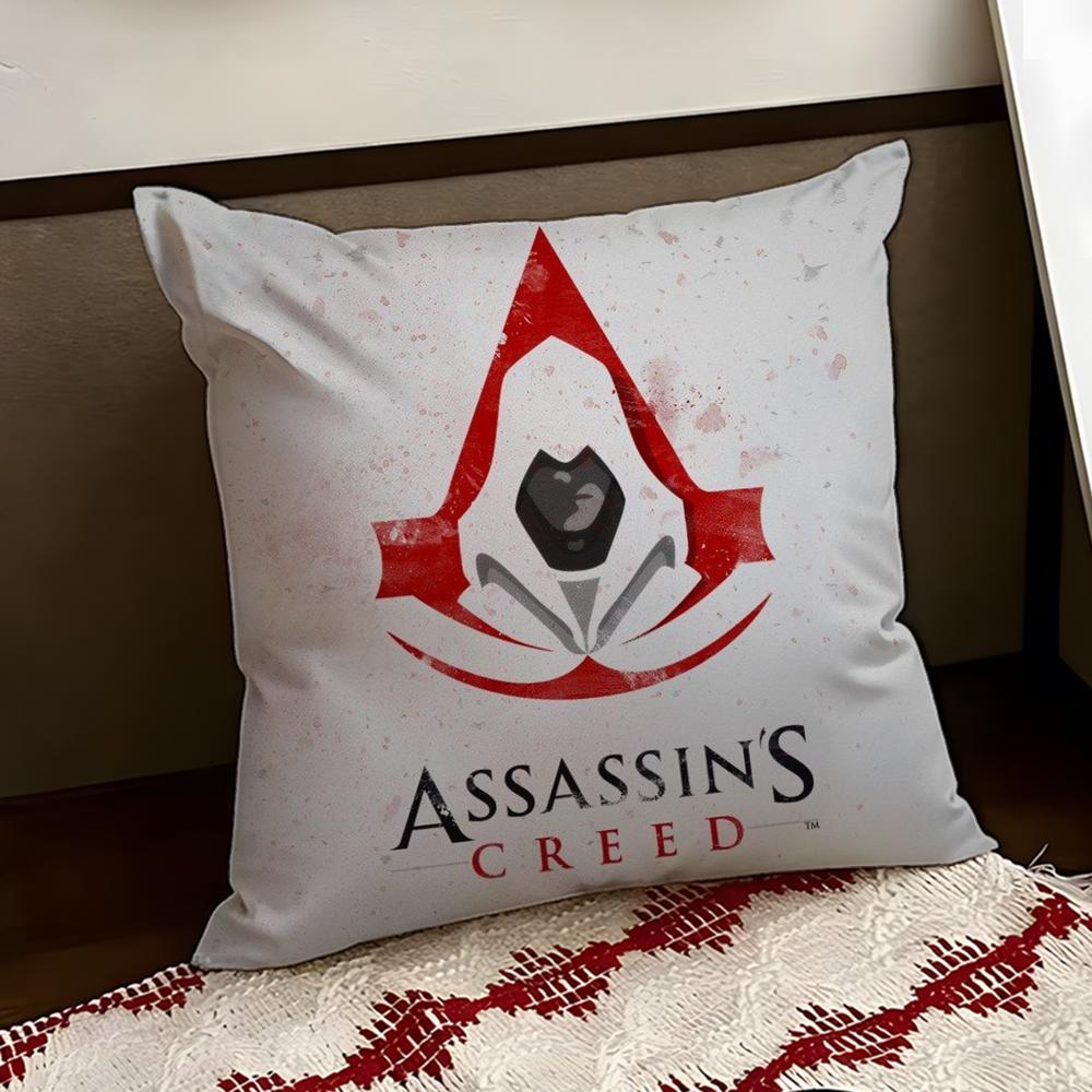 Housse de coussin Assassins Creed Réversible Douce Durable pour Maison Voiture Utilisation Multi-Scènes pour le Confort Quotidien
