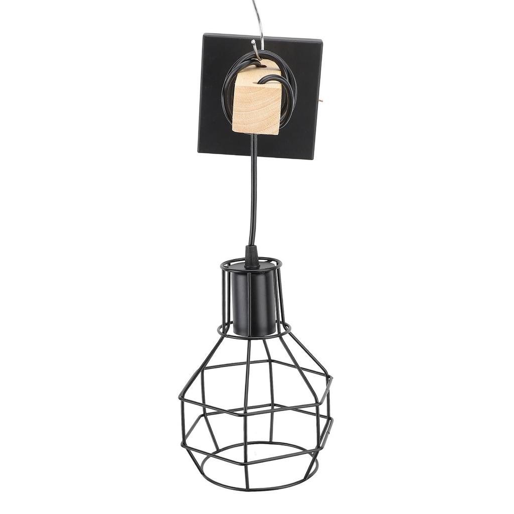 Cage Wall Sconce Shade Easy Installation Industrial Look Cage Wall Light Shade for Home Living Room Kitchen