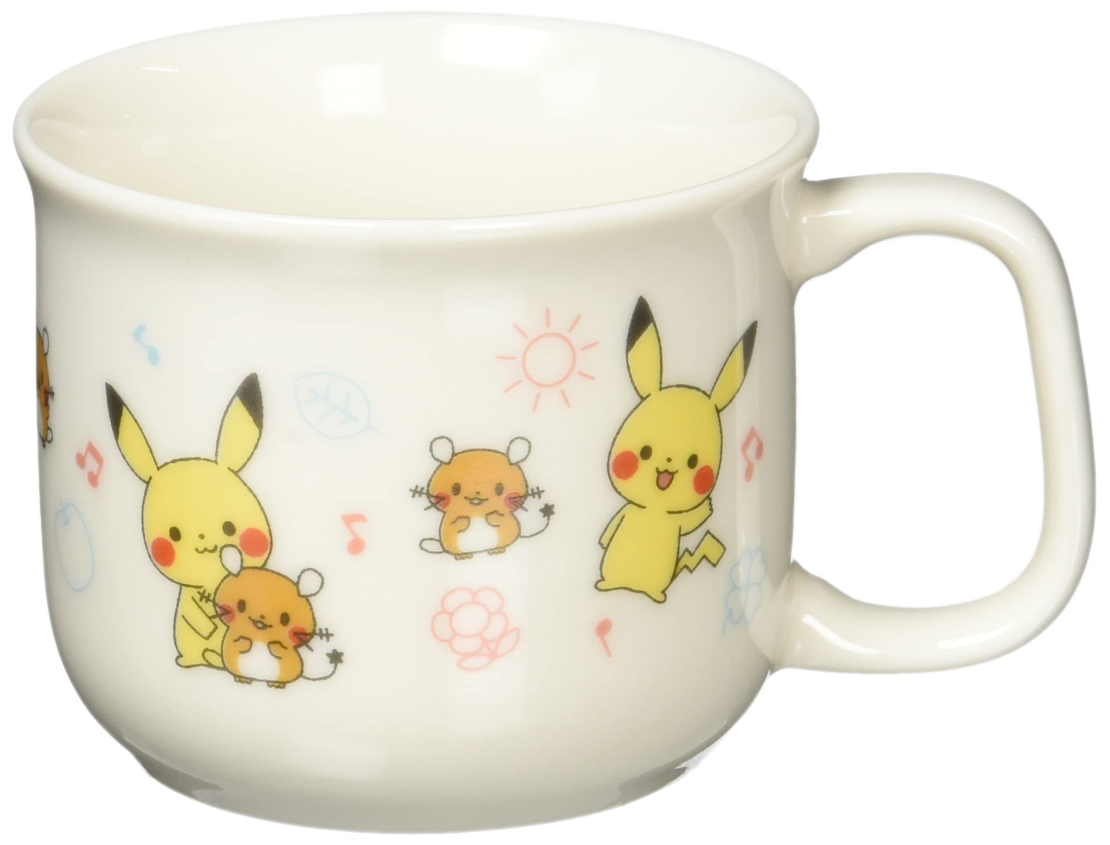 

Kaneshotouki Monpoke Made in 050142 White Pokémon Mug, approx. 8cm, Japan, белый