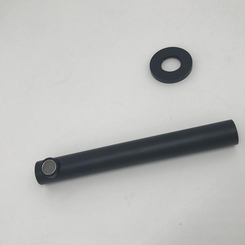 10 Yr Warranty High Quality Wall Bath Outlet 200mm Matt Black Tap Bathroom Tapware Tub Silver Shower Mixer Faucet Filler Spout