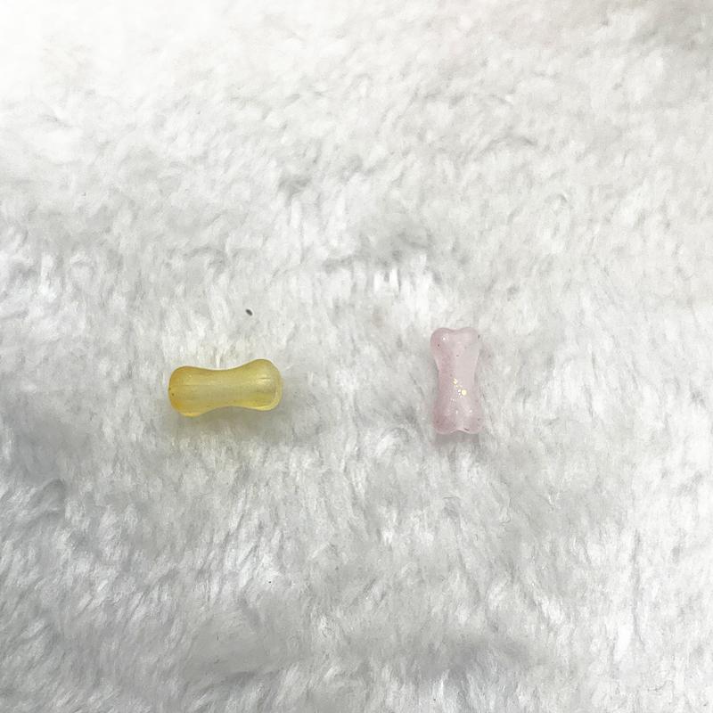 30pcs 15x8mm Acrylic Matte Beads Unique Loose Beads Handmade DIY Jewelry Clothing Jewelry Accessories