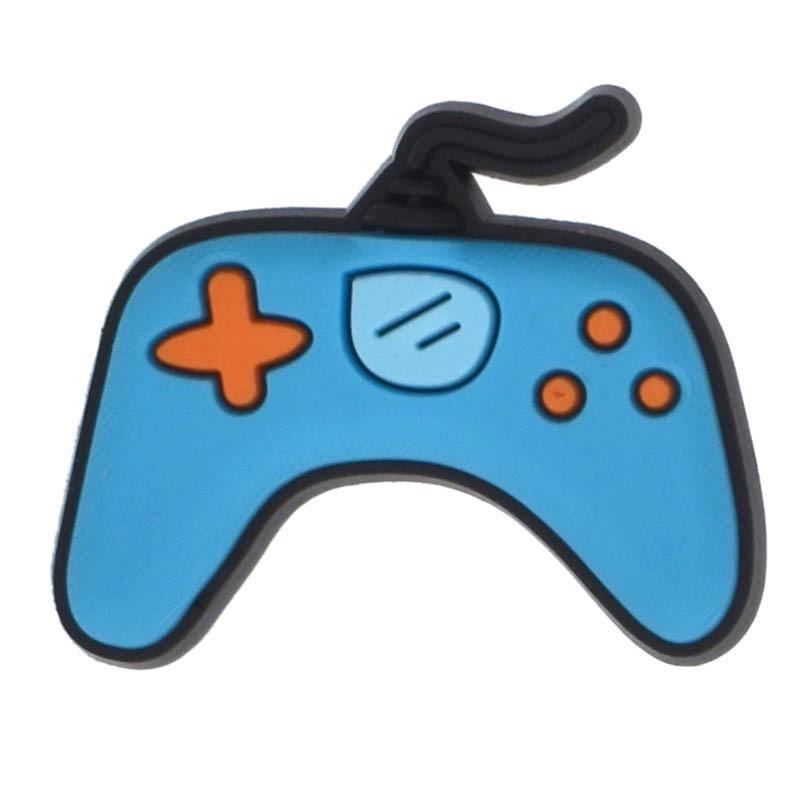 Video Game Cartoon Shoe Charms: Removable Crocs Buckles & Decorative Bracelets