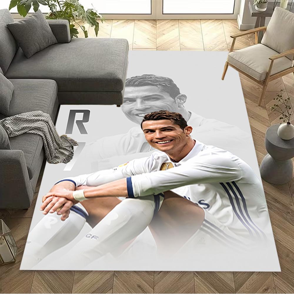 Cr7 Football Legend Floor Rug Office Rug Perfect for Study room Playrooms Game Room Kitchen Antislip Carpet Office home decor