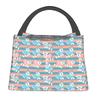 Custom Miniature Schnauzer Dog Lunch Bag Women Cooler Thermal Insulated Lunch Box for Office Travel