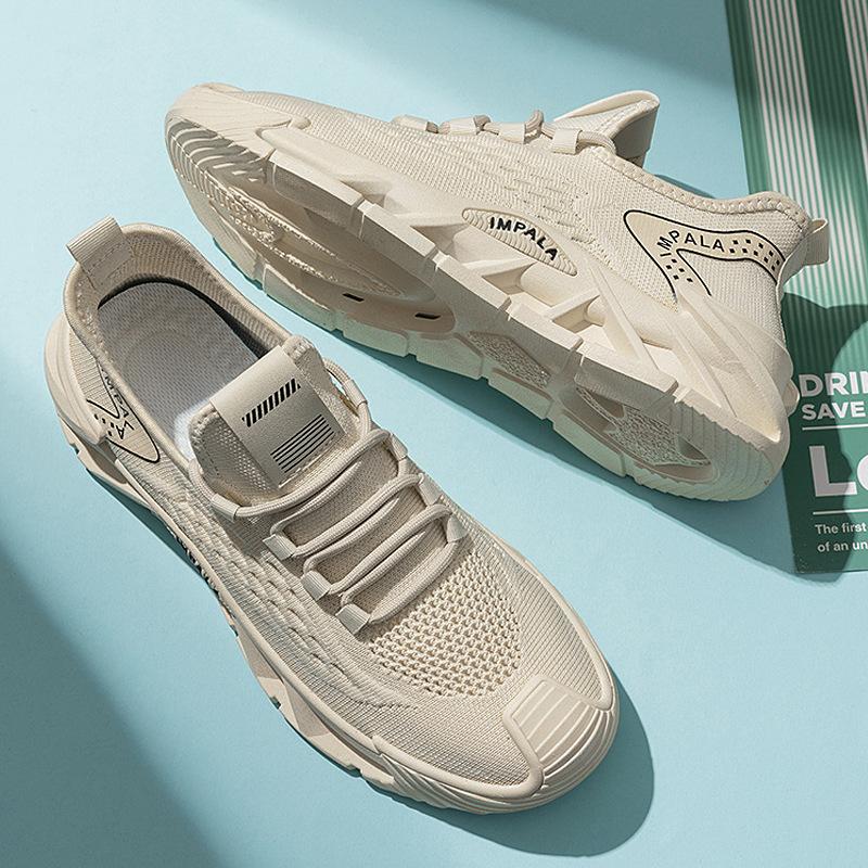 New Shoes for Men Casual Sport Shoes Spring Summer Breathable Mesh Sneaker Cool Lace-up Loafers