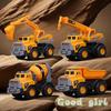 New.1Pc Simulation Vehicle Big Toy City Car Concrete Mixer Truck Fire Role Play Boy Gift Construct Vehicle Sliding Bulldozer Toy