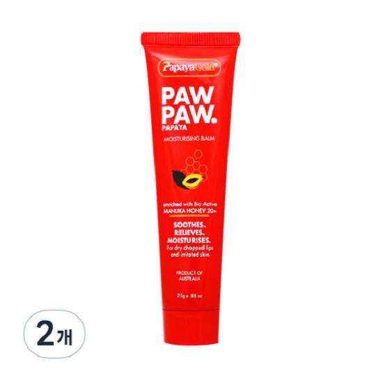 Australian Pawpaw Cream Pawpaw Pure Balm 25g, 2 units