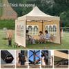 Jundingying 3x3m Khaki Pop-up Canopy Tent