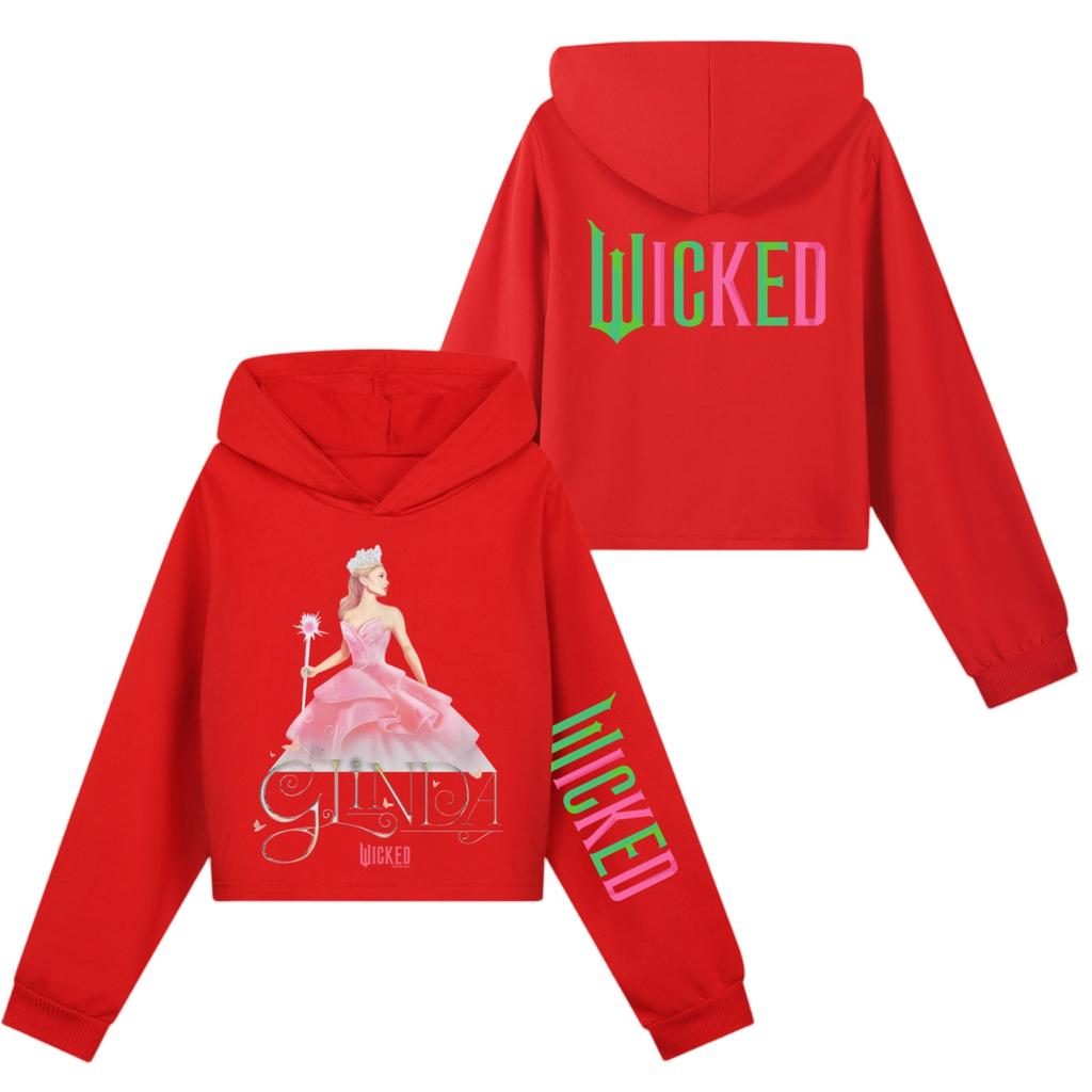 Children's Long-sleeved Loose Pullover Letter-printed Hooded Sweatshirt