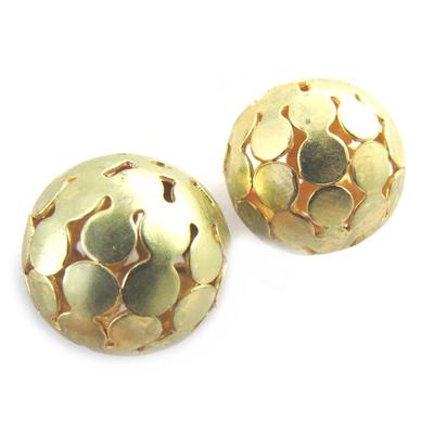 [L7962] - Gold 'Choreography' Earrings