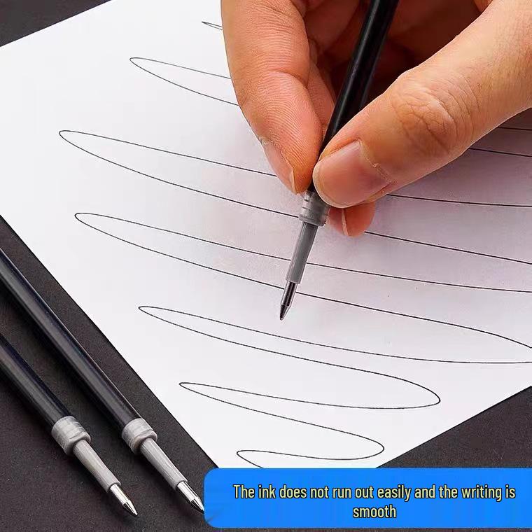 K35 Neutral Pen with Large Capacity Refill: Red, Blue, Black, 0.5mm Bullet Tip, Push Button