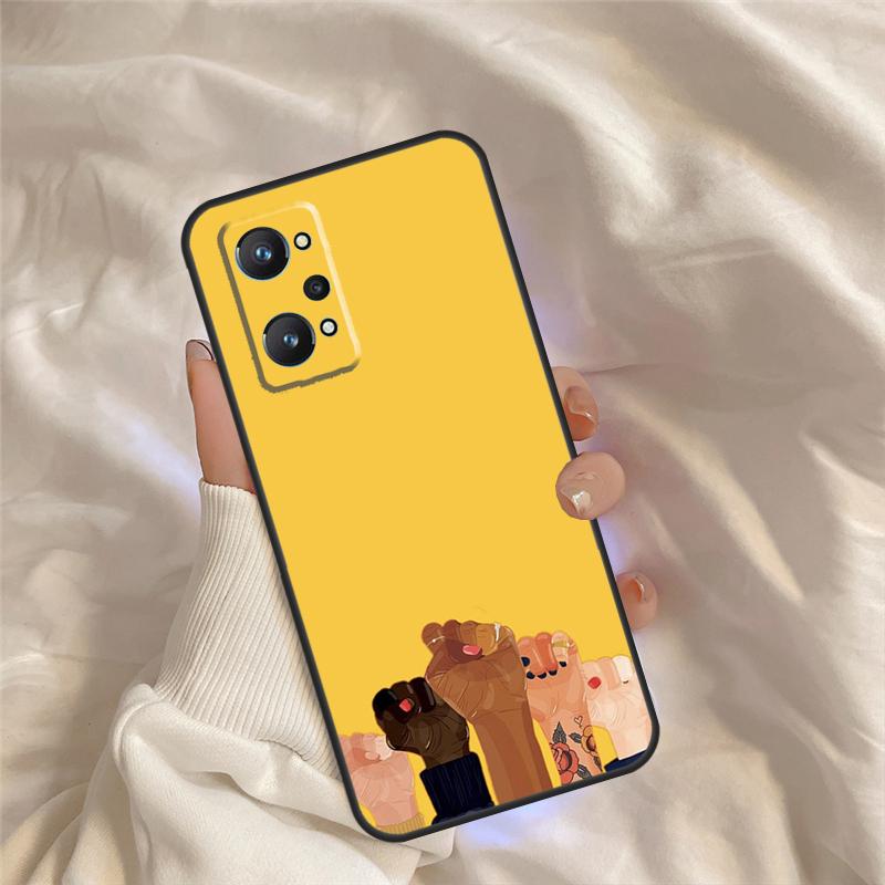 

Feminist Fist Symbol Case For Realme 15 Pro GT7 GT6 C67 C65 C63 C61 C55 C53 C51 C35 C71 C75 11 12 13 14 Pro Plus Realme 11 Pro Plus