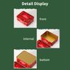 Christmas Transparent Window Tin Box Cookie Candy Tinplate Chocolate Storage Box With Exquisite Lid Christmas Gift Packaging Box