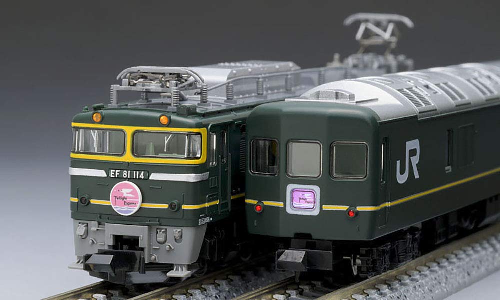 TOMYTEC Базовый набор Twilight Express серии N Gauge A 98359 Железнодорожная модель пассажирского вагона EF81/24, 3 вагона