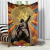 Pattern of Bitcoin Cryptocurrency Flannel Printed Blanket Suitable for All Seasons Suitable for Living Room Office Sofa Travel