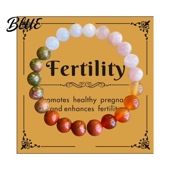 Eco-friendly Bracelet Sustainable Natural Faux Crystal Stretchy New Mom Gift