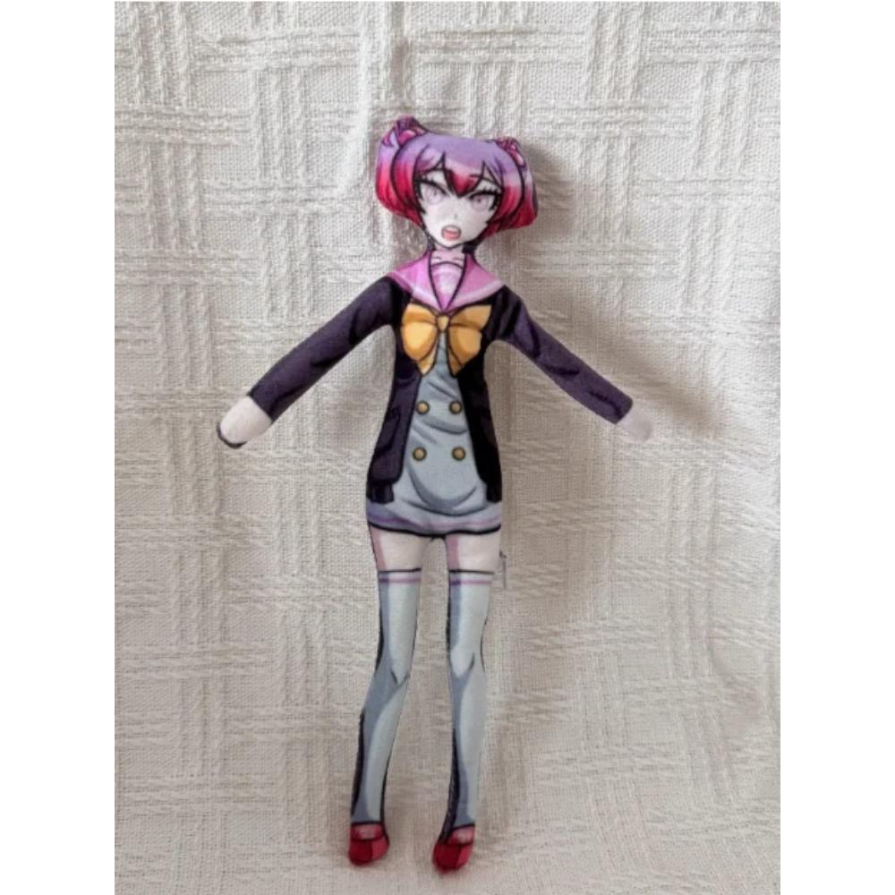 Danganronpa Kokichi Enoshima Junko Sayaka Kirigiri Nagito Mascot Costume Plush 10cm Dolls for Cosplay Events Roleplay