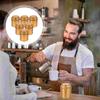 Latta Stagnata Contenitore per Tè Barattolo per Biscotti in Ferro Contenitori Domestici Vintage Serbatoio Sigillato Caramelle