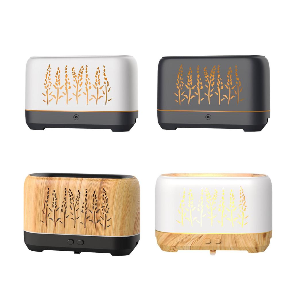 Umidificador de Chama Difusor de Aroma 200ml USB Desktop Escritório Berçário Decoração de Quarto