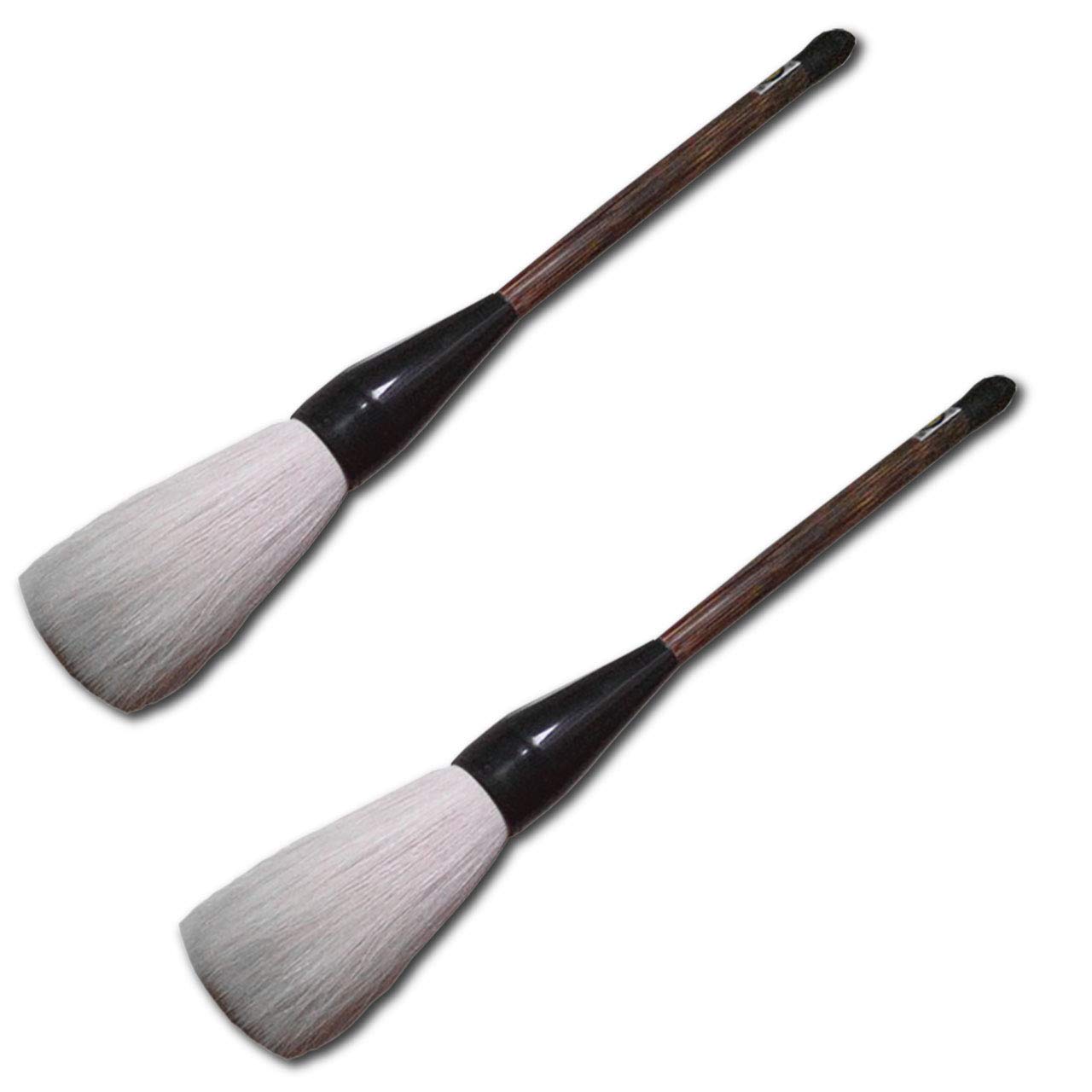 

Felimore Thick Brush, Calligraphy Practice Brush, Wool, Suitable for a Wide Range of Calligraphy Styles, Regular and Gyosho, Durable, Set of 2