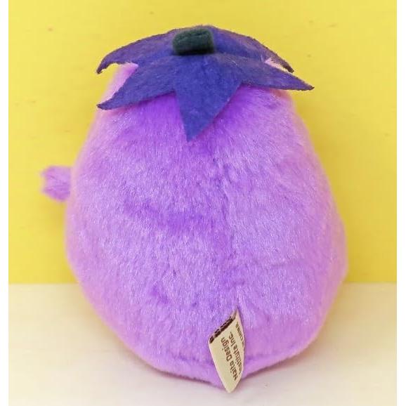 Pochamaru Sommer Frisch gepflückte Serie Aubergine Plüschtier, Höhe ca.. 12cm, Alter 6+