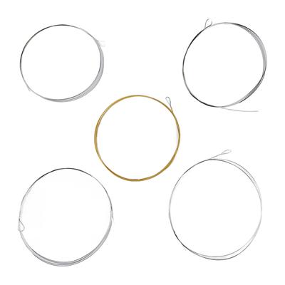 5 String Banjo String Stainless Steel Full Resonance Thick High Notes Strings Replacement for