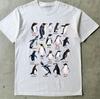 Watercolor Penguin Species Guide Shirt, Educational Bird Lover Tee