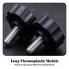 2 Pieces Tightening Knob with Threaded Stud Non-Slip Hand