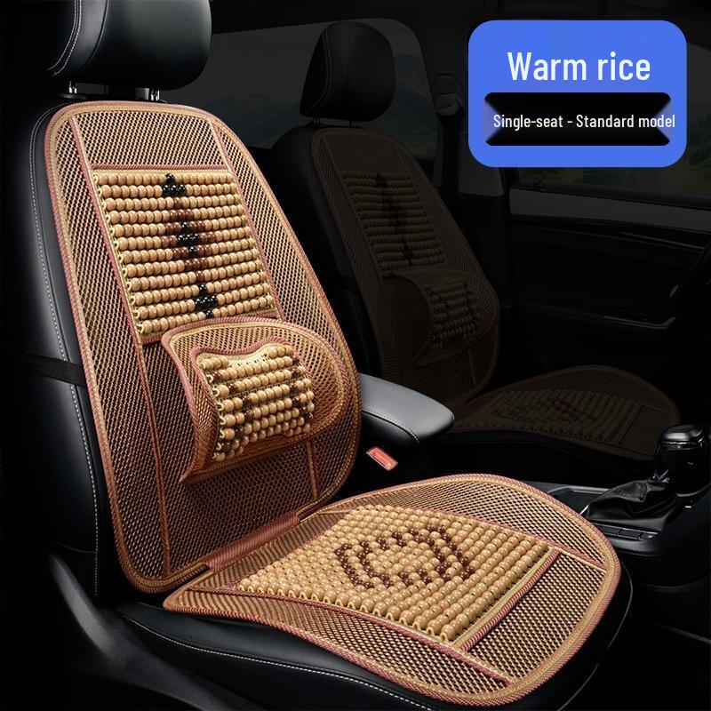 HANDUNYOU Wooden Bead Car Seat Cooling Cushion
