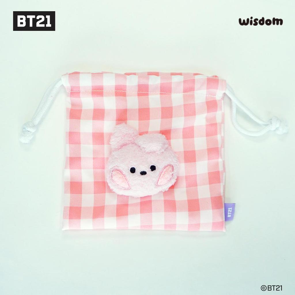 BTS (Bangtan Boys) BT21 Minini Gesichtsbeutel, Offiziell, Original, Authentisch, K-POP, Idol