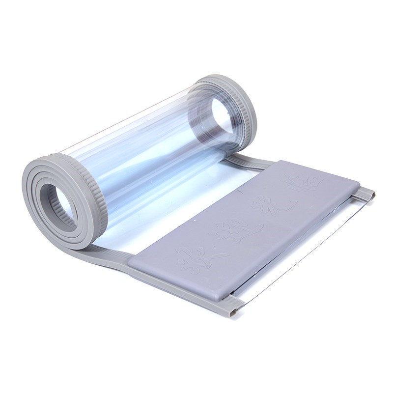 PVC Frosted Leather Door Curtain with Magnetic Closure for Privacy & Light Transmission - All-Season Partition for Bathrooms & Commercial Spaces