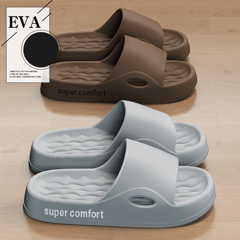 Fashion Summer Lightweight EVA Indoor Home Outdoor Comfortable Slides for Mens Womens Students