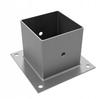 STAINLESS STEEL Post Base Screwed 100x100x100 Bracket Anchor Brand