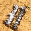 Tessuto Paillettes Bicolore Creativo per Abbigliamento Parete Graffiti Sfondo Tessuto Materiale da Cucito Fai da Te per Designer Vendita all'Ingrosso