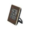 Seiko Clock Wall Clock/Table Clock/Alarm Clock, Natural, Radio Controlled, Digital, Calendar, Temperature/Humidity Display, New Era Display, Light Gol