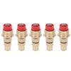 5Pcs G1 2 Male Thread Atomizing Nozzle with Filter Screen Adjustable Garden Lawn Sprayer Nozzle