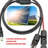 Portable Solar Panel Charging Cable 4 To DC7909 Power Extension Cord For Easy Carry Storage During Camping Adventure