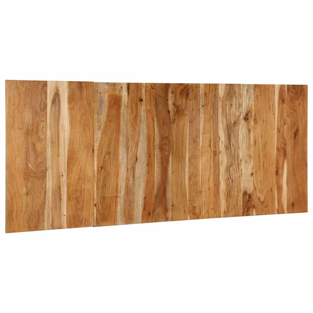Headboard 200 Cm Solid Acacia Wood