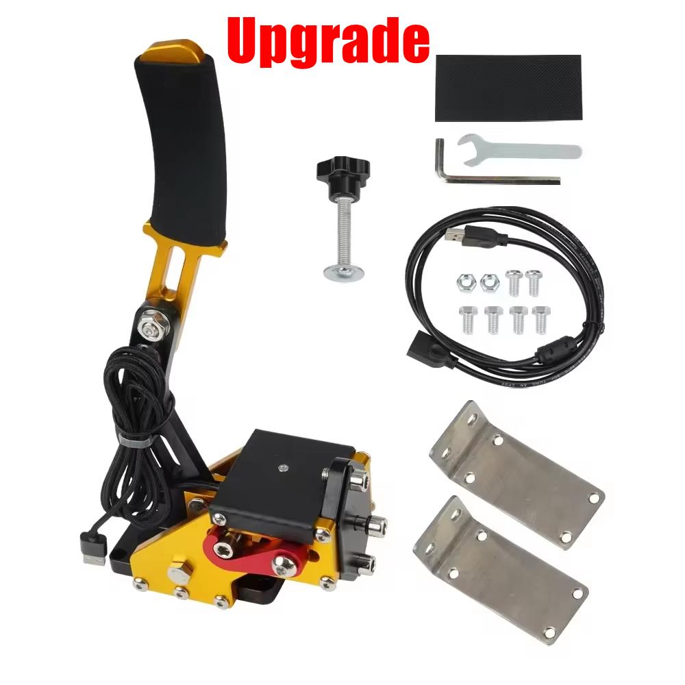 SIM de freno de mano USB para juegos de carreras de PC G25/27/29 T300 T500 Fanatecosw Dirt Rally, sistema de freno de mano rojo, negro y azul HB-1009