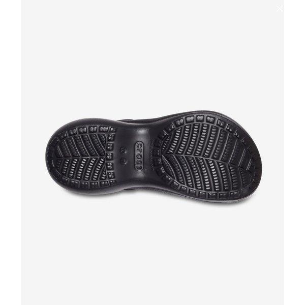 CrocS Women S Bay Clog Sandal Slipper Platform Black 206302 001